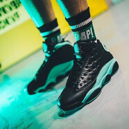 耐克（NIKE）新款男鞋女鞋 AIR JORDAN AJ13 喬13 高幫運動鞋實戰(zhàn)籃球鞋 414571-884129-030 薄荷綠 42.5