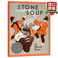 英文原版繪本 石頭湯 Stone Soup 凱迪克銀獎 汪培珽第二階段書單 親子趣味讀物