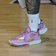 耐克（NIKE）男鞋 Kyrie 5 Low EP 歐文5簡(jiǎn)版低幫緩震耐磨實(shí)戰比賽男子籃球鞋 DJ6014-500/蘭花紫 44