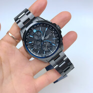 卡西歐（CASIO）OCEANUS系列海神電波表六局手表 休閑三眼計時(shí)鈦合金商務(wù)男士腕表 OCW-T2600B-1AJF.