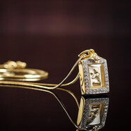 喜吟福泰國佛牌龍婆塔2505佛牌帶鏈子60年老牌女項鏈吊墜 白色+項鏈