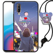 鑫唯樂(lè ) vivo Y3手機殼vivoy3硅膠軟殼vivov1901A卡通外套vivo v1901T時(shí) 此生加油 關(guān)注店鋪 配掛繩指環(huán) vivo Y3
