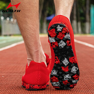 海爾斯（HEALTH）新品（health）海爾斯中考體育千米立定跳遠鞋男女跳繩跑步專(zhuān)用鞋 868紅色（全掌星紋款） 41