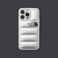 赫豹適用潮牌iphone15promax手機殼16/17蘋(píng)果14羽絨服手機殼13/12/11/xs/xr全包防摔北面 羽絨服北面【銀色】手機殼 iPhone 14Pro Max