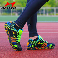 新品（health）海爾斯中考體育跑步立定跳遠(yuǎn)鞋男女655初中學(xué)生千米田徑長跑跳遠(yuǎn)體能訓(xùn)練達標(biāo)鞋 655黑色 41