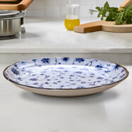 美濃燒（Mino Yaki） 日本進(jìn)口美濃燒 陶瓷碗飯碗日式餐具 進(jìn)口家用瓷盤碟大號(hào)湯碗 XT-1 大淺盤