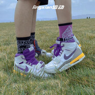 耐克（NIKE）男鞋女鞋 Air Jordan Legacy 312 NRG聯(lián)名AJ312復古籃球鞋 AV3922-157/AT4040-157 湖人 35.5