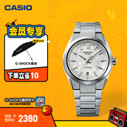 卡西歐（CASIO）EDIFICE【卡西歐首款機(jī)械表】 鍛造碳纖維機(jī)械男士手表  送男友 EFK-100D-7APR