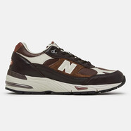 NEW BALANCE新百倫 Made in UK 991 復(fù)古慢跑鞋男士休閑運(yùn)動(dòng)跑步鞋 M991GBI 棕色 40碼/US7