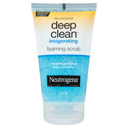 Neutrogena 露得清控油保濕潔面泡沫磨砂膏 深層清潔毛孔污垢去角質(zhì) 125 ml 4.2 Fl.Oz (約 124 ml) * 1 件裝