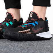 耐克（NIKE）男鞋新款 KYRIE 5 歐文5簡(jiǎn)版2代緩震籃球鞋AO4438-170 DC8991-001 簡(jiǎn)版 黑紅 41
