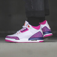 耐克（NIKE）女鞋新款 Air Jordan 3復刻減震籃球鞋 441140-500 39