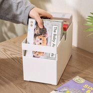 甘香屋 兒童繪本讀物收納盒書(shū)本書(shū)籍文件夾牛津樹(shù)海尼曼書(shū)柜儲(chǔ)物整理箱 斜面文件夾高款窄