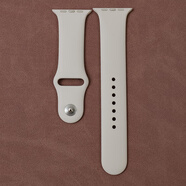蘋(píng)果applewatch手表原裝硅膠運動(dòng)表帶iwtch S6S7S8S9S10適用表帶 星光色M/L【全新無(wú)盒】 44/45/49mm與S10 46mm通用