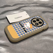 迅炫適用OPPOA2PRO手機殼格子貓咪a1pro女新款A8少女A9X可愛(ài)A11X硅膠11S防摔A31手機套A32軟外殼oppoa5 咖色-WH2621凱蒂貓 OPPO A2 Pro