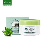 OLIVIAM澳大利亞澳莉維亞OLIVIAM蘆薈綿羊油100g護膚品補水潤膚