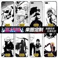 死神手機殼蘋果iphone三星vivo華為榮耀oppo小米一加努比亞紅魔殼 動漫二次元-死神-黑白漫畫風(fēng) 硅膠軟磨砂(支持任意機型)