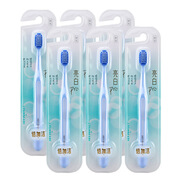 倍加潔 F470 健齒型牙刷 螺旋刷絲 齒縫清潔 顏色/包裝隨機 軟毛 6支