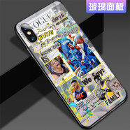 班美蘿威斯布魯克NBA球星快船威少玻璃手機殼適用蘋(píng)果15promax保護IPhone14榮耀90套oppore1紅米k60真我i c32495玻璃殼留言手機型號 iPhoneXS