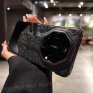 殼潮界【龍年限定款】適用華為mate60rs非凡大師手機殼新款mata60Pro+保護套無邊框輕薄全包防摔輕奢男女 鏡頭全包【黑色-文字龍】無邊框保護殼 華為Mate60Pro