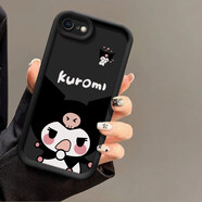 佩諾蘋果6/7/8手機(jī)殼iPhone6S/7P/8plus保護(hù)套全包防摔SE2/3硅膠軟殼男女卡通可愛動(dòng)漫磨砂 【卡匯.天眼-呆萌庫洛米】 iPhone6plus/6Splus