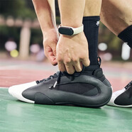 阿迪達斯 （adidas）男鞋Harden Vol. 8 哈登8代戰靴 低幫外場(chǎng)實(shí)戰運動(dòng)鞋 耐磨籃球鞋 IG6648-黑白 41
