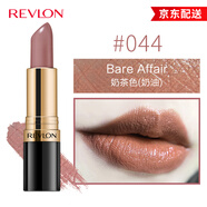 露華濃（Revlon）口紅麗采黑管唇膏女士保濕滋潤(rùn)啞光口紅豆沙色不掉色化妝品女彩妝 044#奶茶色