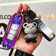 寶駿510鑰匙套730/310w/360/560/200/530/e100扣610包630金屬殼男 A款智能機甲系列暴力熊套件炫彩