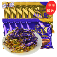 怡口莲（Cadbury） 怡口莲夹心太妃糖喜字糖果结婚庆生日礼物女小零食糖果批发 原味5袋+榛仁味5袋