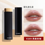 香奈兒（Chanel）炫亮魅力絲絨口紅唇膏送女朋友女友閨蜜老婆愛(ài)人節日禮物女禮盒 209號 燕麥奶咖 配送禮盒禮袋
