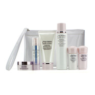 資生堂（Shiseido） 進(jìn)口百優(yōu)系列產(chǎn)品520禮物 透白美肌套裝 6件+包袋