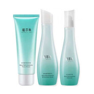 植萃集水肌凝萃護(hù)膚系列組合潔面爽膚水乳液節(jié)日禮物送女友（新老款隨機(jī) 潔面+水+乳