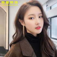 微奢妙珠 5G黃金長(cháng)款流蘇耳環(huán)女999足金蛇骨鏈耳吊歐美風(fēng)氣質(zhì)時(shí)尚耳墜新款 流蘇耳環(huán)一對5.30-5.40g