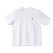 SIMWOOD/簡(jiǎn)木男裝【標準寬松】200g速干涼感棉COOLMAX短袖T恤男SN210294 白色 M建議116-130斤