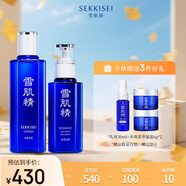雪肌精清潤(rùn)型水乳經(jīng)典型禮盒（化妝水200ml+乳液140ml）送人禮物高保濕