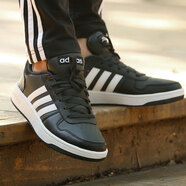 阿迪達(dá)斯 （adidas）運(yùn)動(dòng)鞋男鞋夏季新款三條紋復(fù)古小白鞋潮流百搭舒適滑板鞋休閑鞋 B44699 黑色/亮白 40.5