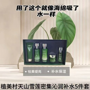 植美村天山雪蓮密集護膚品套盒補水保濕