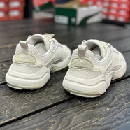 阿迪達(dá)斯 （adidas）男鞋女鞋冬季新款運動鞋三葉草透氣輕便情侶跑步鞋復(fù)古時尚休閑鞋 JS3026/淺灰色 42