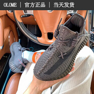 OLOME椰子鞋350莆田男鞋滿(mǎn)天星夏季跑步鞋運動(dòng)休閑鞋女透氣情侶百搭 黑滿(mǎn)天星 三杠爆版 36