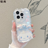 噠尚適用于vivoY300手機殼立體玉桂狗iQOOZ9可愛(ài)卡通Neo10透明硅膠X200S軟套S17全包防摔 【立體玉桂狗單殼】軟殼 Y55S