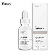 THE ORDINARY10%煙酰胺+1%鋅提亮控油收毛孔淡化痘印胺鋅三控精華液 煙酰胺鋅面膜精華60ml