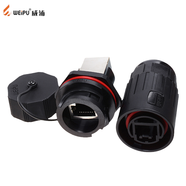 威浦WEIPU防水網(wǎng)絡(luò)連接器 RJ45插座 航空插頭插座 RJ45F71 RJ45F6 RJ45F71插座