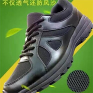 正品新式春秋作訓(xùn)鞋男黑色消防訓(xùn)練鞋戶外耐磨軍訓(xùn)解放鞋越野跑鞋 網(wǎng)面款 42/260