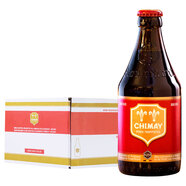智美（Chimay）紅帽啤酒 330ml*24瓶 修道院精釀 比利時(shí)進(jìn)口 整箱裝