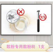 PIARA PONY妝控油持久鎖妝散粉餅裸色干皮珠光女散粉定妝控油防水防汗不易脫 無散粉僅刷子