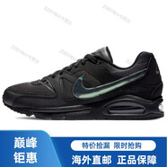 耐克（NIKE）Air Max Command 舒適 防滑耐磨 低幫 生活休閑鞋 男女同款 黑色 黑色 38.5