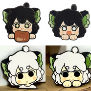 藍(lán)蜂羅小黑戰(zhàn)記2大電影周邊超萌可動(dòng)羅小黑金屬徽章高顏值收藏紀(jì)念 小黑金屬徽章【四款各一】