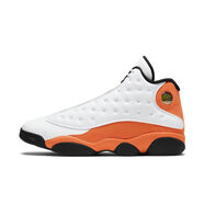 耐克（NIKE）Air Jordan 13AJ13扣碎白橙男高幫休閑復古籃球鞋414571-108 4145 42
