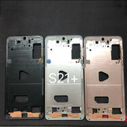 三星適用三星S21 S21+中框 中殼原裝后蓋s21fe s21ultra手機(jī)邊框中板 原裝后蓋 s21+ 原裝中框帶側(cè)鍵梵夢(mèng)紫