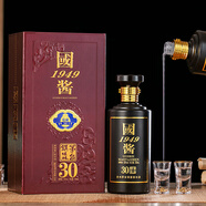 偉人醉愛貴州茅臺鎮(zhèn)53度醬香型白酒偉人醉愛國醬1949糧食酒禮盒裝送禮酒 53%vol 500mL 1瓶 黃國醬